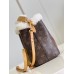 Louis Vuitton NeoNoe BB Bag In Monogram Canvas with Shearling M46319 Louis Vuitton NeoNoe BB Bag In Monogram Canvas with Shearling M46319
