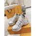 Louis Vuitton LV Archlight Sneakers in White Fabric with Metallic Leather Louis Vuitton LV Archlight Sneakers in White Fabric with Metallic Leather