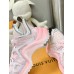Louis Vuitton LV Archlight Sneakers in Mesh with Pink Leather Louis Vuitton LV Archlight Sneakers in Mesh with Pink Leather