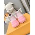 Louis Vuitton LV Archlight Sneakers in Mesh with Pink Leather Louis Vuitton LV Archlight Sneakers in Mesh with Pink Leather
