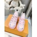 Louis Vuitton LV Archlight Sneakers in Mesh with Pink Leather Louis Vuitton LV Archlight Sneakers in Mesh with Pink Leather
