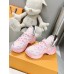 Louis Vuitton LV Archlight Sneakers in Mesh with Pink Leather Louis Vuitton LV Archlight Sneakers in Mesh with Pink Leather