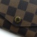 Louis Vuitton Sarah Wallet In Damier Ebene Canvas N60114 Louis Vuitton Sarah Wallet In Damier Ebene Canvas N60114