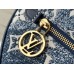 Louis Vuitton Loop Bag In Monogram Denim M81166 Louis Vuitton Loop Bag In Monogram Denim M81166
