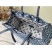 Louis Vuitton Onthego MM Bag In Monogram Denim M59608 Louis Vuitton Onthego MM Bag In Monogram Denim M59608