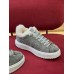 Louis Vuitton Time Out Sneakers in Grey Suede with Shearling Louis Vuitton Time Out Sneakers in Grey Suede with Shearling