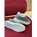 Louis Vuitton Time Out Sneakers in Grey Suede with Shearling Louis Vuitton Time Out Sneakers in Grey Suede with Shearling