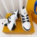 Louis Vuitton LV Archlight Sneakers In White Mahina Leather Louis Vuitton LV Archlight Sneakers In White Mahina Leather