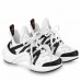 Louis Vuitton LV Archlight Sneakers In White Mahina Leather Louis Vuitton LV Archlight Sneakers In White Mahina Leather