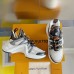 Louis Vuitton LV Archlight Sneakers In Grey/Ivory Leather Louis Vuitton LV Archlight Sneakers In Grey/Ivory Leather