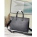 Louis Vuitton Slim Briefcase In Black Taiga Leather M30810 Louis Vuitton Slim Briefcase In Black Taiga Leather M30810