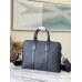 Louis Vuitton Takeoff Briefcase In Black Aerogram Leather M59159 Louis Vuitton Takeoff Briefcase In Black Aerogram Leather M59159