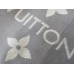 Louis Vuitton LV Essential Scarf In Grey Wool M77727 Louis Vuitton LV Essential Scarf In Grey Wool M77727