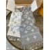 Louis Vuitton LV Essential Scarf In Grey Wool M77727 Louis Vuitton LV Essential Scarf In Grey Wool M77727