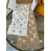 Louis Vuitton LV Essential Scarf In Beige Wool M77728 Louis Vuitton LV Essential Scarf In Beige Wool M77728