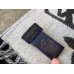 Louis Vuitton LV Essential Scarf In Black Wool M77853 Louis Vuitton LV Essential Scarf In Black Wool M77853