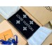 Louis Vuitton LV Essential Scarf In Black Wool M77853 Louis Vuitton LV Essential Scarf In Black Wool M77853
