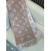 Louis Vuitton LV Essential Scarf In Beige Rose Wool M77854 Louis Vuitton LV Essential Scarf In Beige Rose Wool M77854