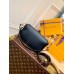 Louis Vuitton Swing Bag In Black Calfskin M20393