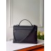 Louis Vuitton Black MyLockme Bag with Black Hardware M55816 Louis Vuitton Black MyLockme Bag with Black Hardware M55816