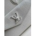 Louis Vuitton Lockme Tote PM Bag In White Calfskin M55817 Louis Vuitton Lockme Tote PM Bag In White Calfskin M55817