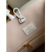 Louis Vuitton Lockme Tote PM Bag In White Calfskin M55817 Louis Vuitton Lockme Tote PM Bag In White Calfskin M55817