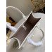 Louis Vuitton Lockme Tote PM Bag In White Calfskin M55817 Louis Vuitton Lockme Tote PM Bag In White Calfskin M55817
