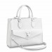 Louis Vuitton Lockme Tote PM Bag In White Calfskin M55817 Louis Vuitton Lockme Tote PM Bag In White Calfskin M55817