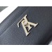 Louis Vuitton Lockme Clutch In Black Calfskin M56088 Louis Vuitton Lockme Clutch In Black Calfskin M56088
