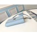 Louis Vuitton Lockme Clutch In Blue Calfskin M56136 Louis Vuitton Lockme Clutch In Blue Calfskin M56136