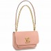 Louis Vuitton Lockme Chain PM Bag In Pink Calfskin M57071 Louis Vuitton Lockme Chain PM Bag In Pink Calfskin M57071