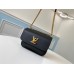 Louis Vuitton Lockme Chain PM Bag In Black Calfskin M57073