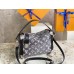 Louis Vuitton Side Trunk Bag In Grey Monogram Denim M21460