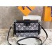 Louis Vuitton Petite Malle Bag In Grey Monogram Denim M21462 Louis Vuitton Petite Malle Bag In Grey Monogram Denim M21462