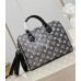 Louis Vuitton Speedy Bandouliere 25 Bag In Grey Monogram Denim M21464