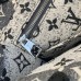 Louis Vuitton OnTheGo MM Bag In Grey Monogram Denim M46448 Louis Vuitton OnTheGo MM Bag In Grey Monogram Denim M46448