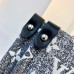 Louis Vuitton OnTheGo MM Bag In Grey Monogram Denim M46448 Louis Vuitton OnTheGo MM Bag In Grey Monogram Denim M46448