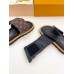 Louis Vuitton Women's Pool Pillow Flat Comfort Mules In Monogram Nylon Louis Vuitton Women's Pool Pillow Flat Comfort Mules In Monogram Nylon