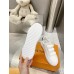 Louis Vuitton Time Out Velcro Sneakers with Monogram Canvas Heel Louis Vuitton Time Out Velcro Sneakers with Monogram Canvas Heel