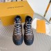 Louis VuittonRuby Flat Ranger Boots In Monogram Canvas