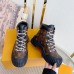 Louis VuittonRuby Flat Ranger Boots In Monogram Canvas