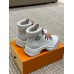 Louis Vuitton Ruby Flat Ranger Boots In White Leather Louis Vuitton Ruby Flat Ranger Boots In White Leather