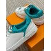 Louis Vuitton Frontrow Sneakers with Vert Monogram Canvas Trim Louis Vuitton Frontrow Sneakers with Vert Monogram Canvas Trim