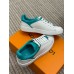 Louis Vuitton Frontrow Sneakers with Vert Monogram Canvas Trim Louis Vuitton Frontrow Sneakers with Vert Monogram Canvas Trim