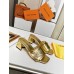 Louis Vuitton Shake Mules 55mm In Gold Metallic Lambskin Louis Vuitton Shake Mules 55mm In Gold Metallic Lambskin