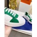 Louis Vuitton Time Out Sneakers with Green Monogram Trim Louis Vuitton Time Out Sneakers with Green Monogram Trim