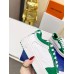 Louis Vuitton Time Out Sneakers with Green Monogram Trim Louis Vuitton Time Out Sneakers with Green Monogram Trim