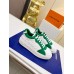 Louis Vuitton Time Out Sneakers with Green Monogram Trim Louis Vuitton Time Out Sneakers with Green Monogram Trim