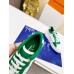 Louis Vuitton Time Out Sneakers with Green Monogram Trim Louis Vuitton Time Out Sneakers with Green Monogram Trim