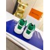 Louis Vuitton Time Out Sneakers with Green Monogram Trim Louis Vuitton Time Out Sneakers with Green Monogram Trim